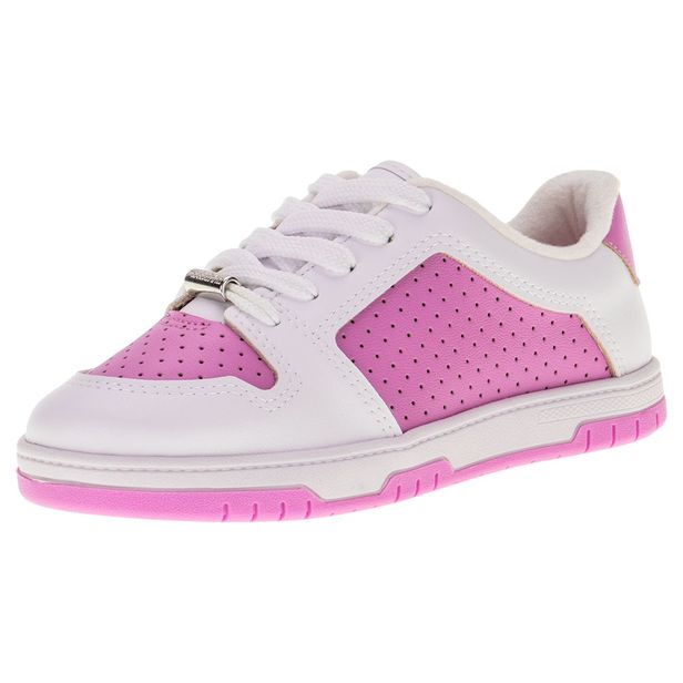 Tênis Infantil Molekinha - 2562102 BRANCO/ROSA 36
