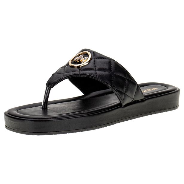 Tamanco Feminino Flat Via Marte  - 2321410 PRETO 34