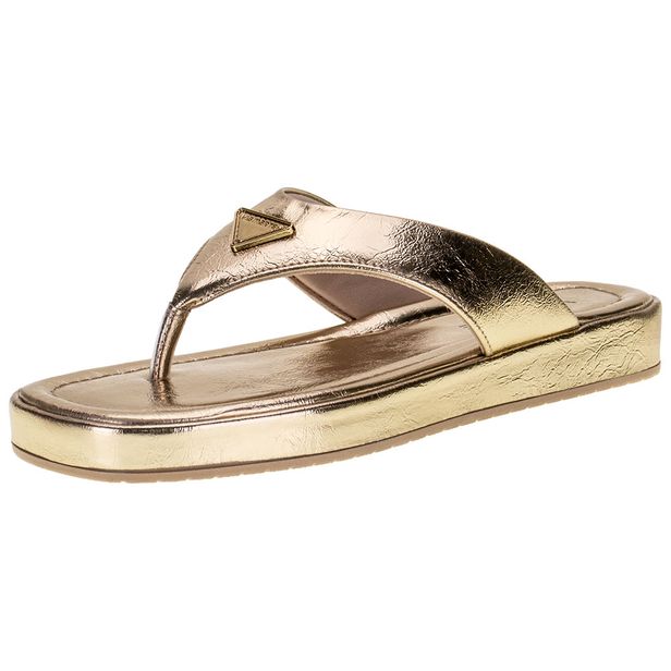 Tamanco Feminino Flat Via Marte  - 2321407 OURO 35