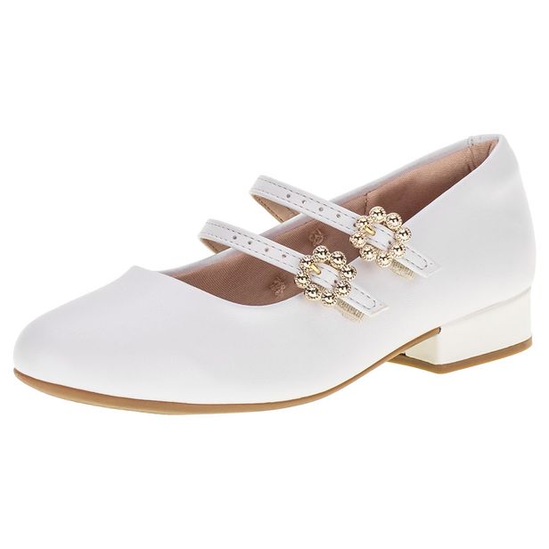 Sapato Infantil Molekinha - 2528118 BRANCO 33