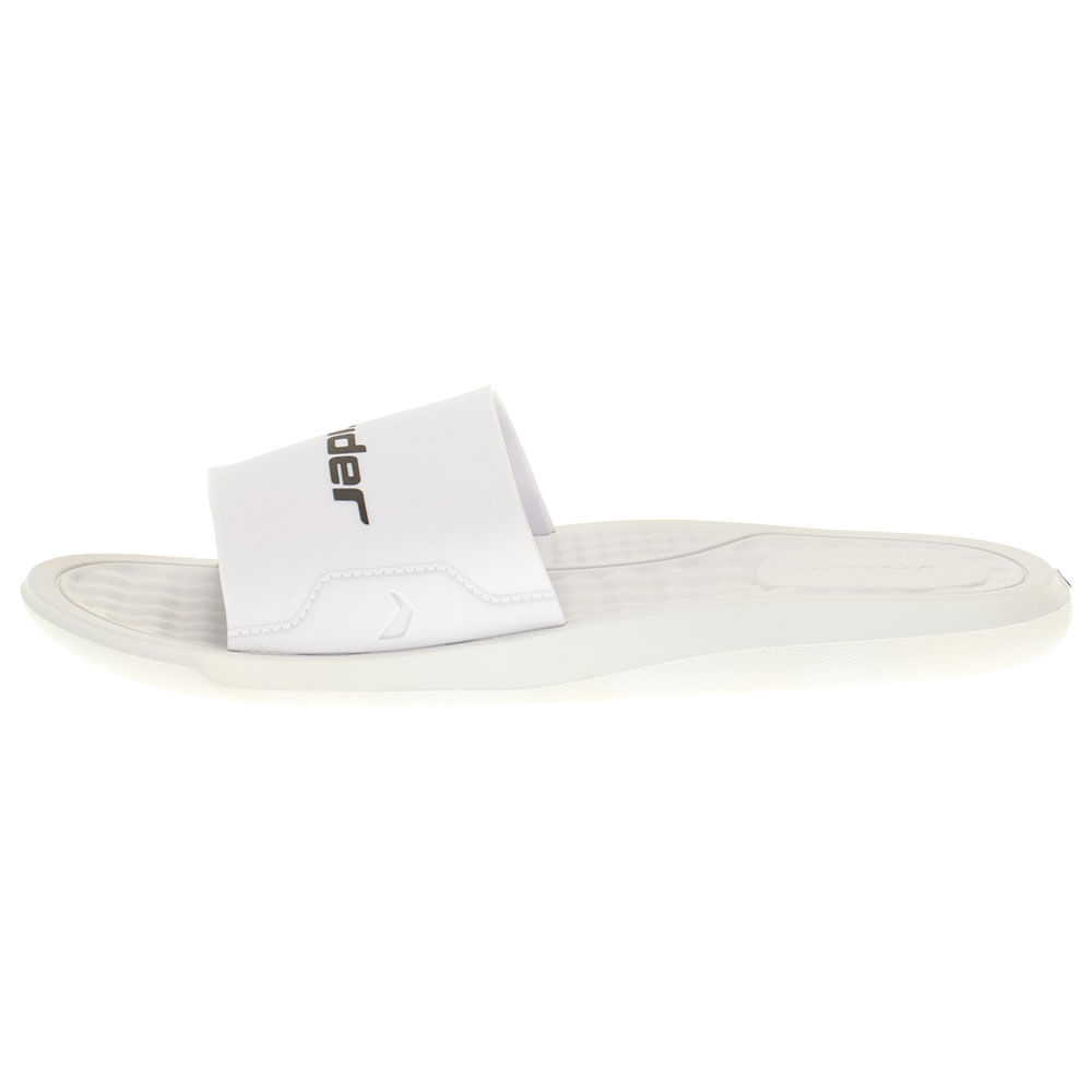 Chinelo Masculino Slide Step Rider - 12265 BRANCO/PRETO - cloviscalcados