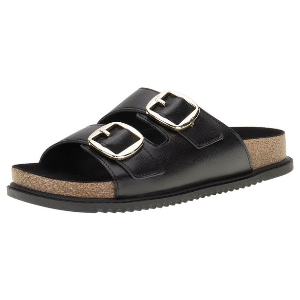 Sandália Feminina Conforto Beira Rio - 8523102 PRETO 34