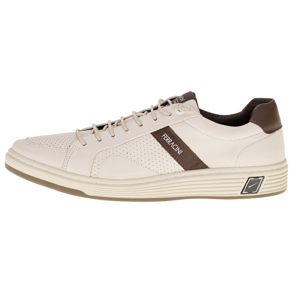 Sapatênis Masculino Supra Ferracini 8365617 MARFIM cloviscalcados