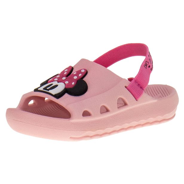 Sandália Infantil Disney Queridos Grendene Kids - 22993 ROSA 17/18