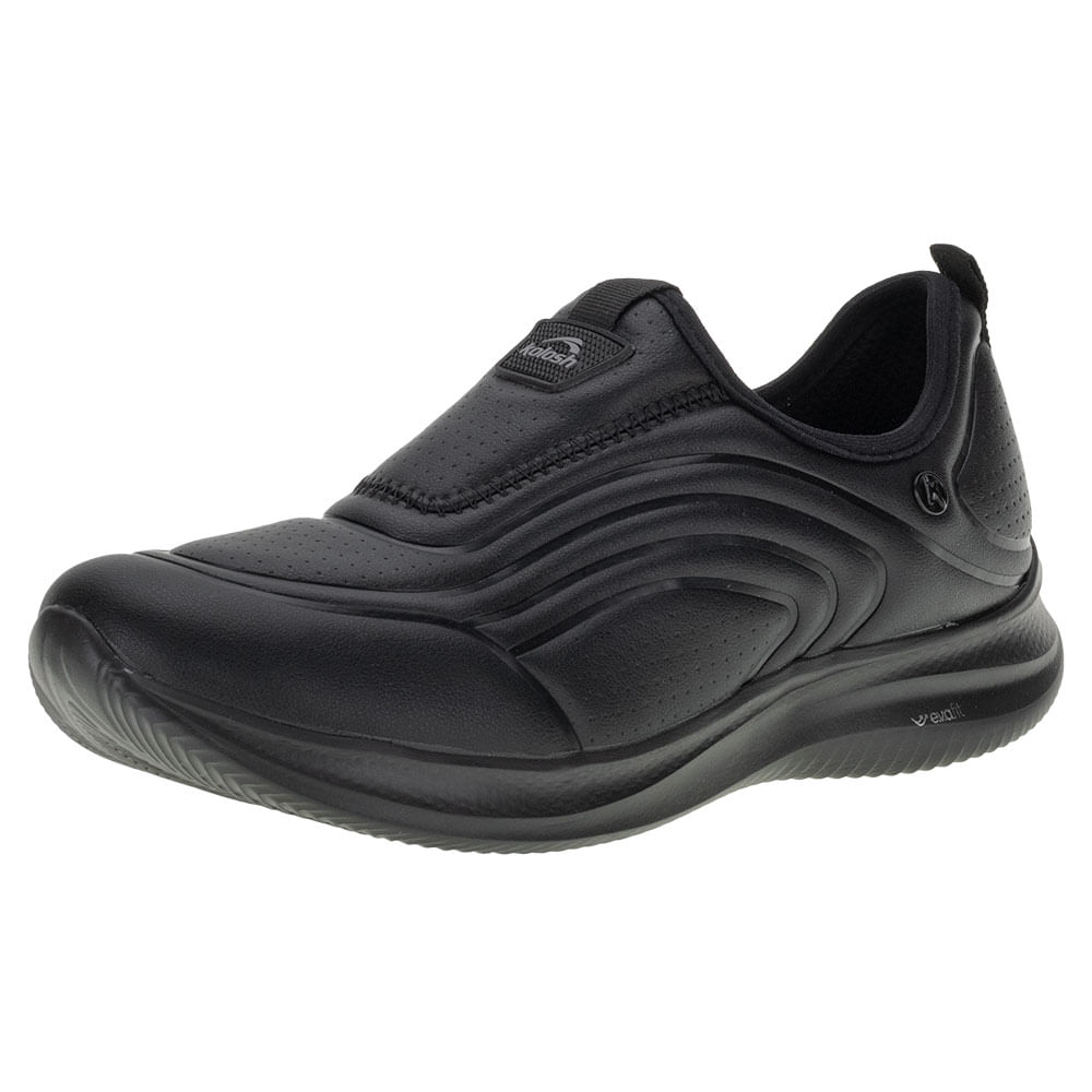 Tênis Feminino Slip On Kolosh K7028A PRETO cloviscalcados