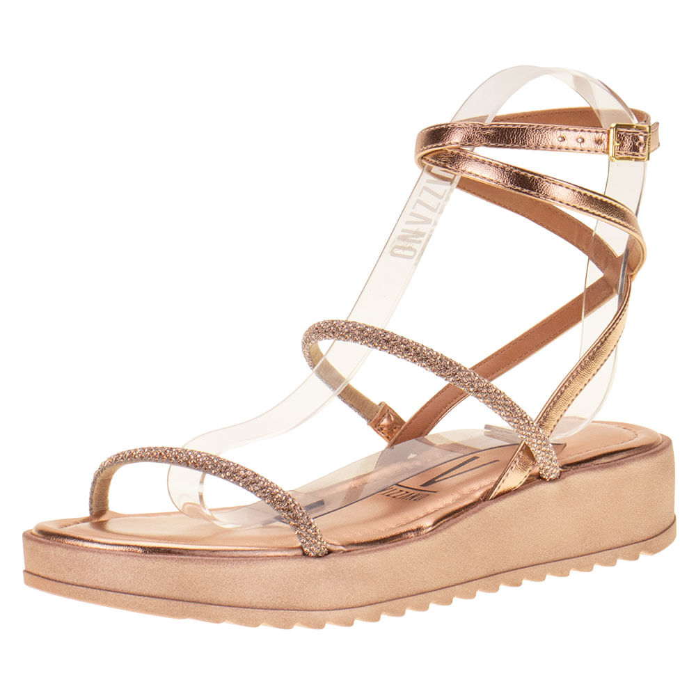 Dafiti Sandália Sandalia Anabela Baixa Vizzano Sandália Anabela