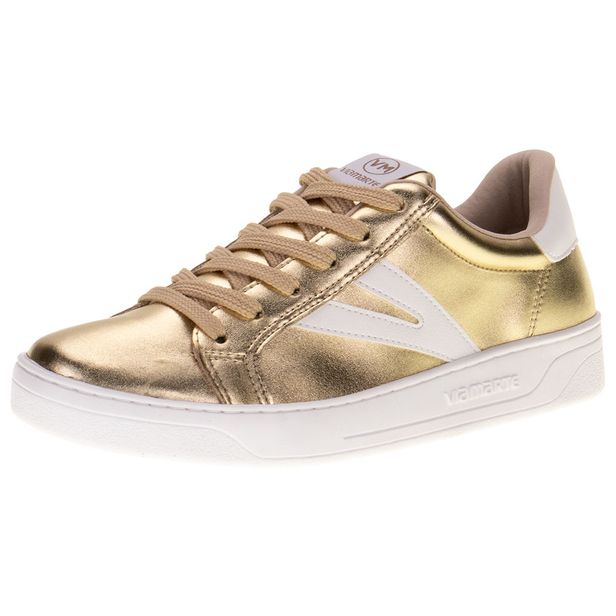 Tênis Feminino Casual Via Marte - 221306 OURO 35