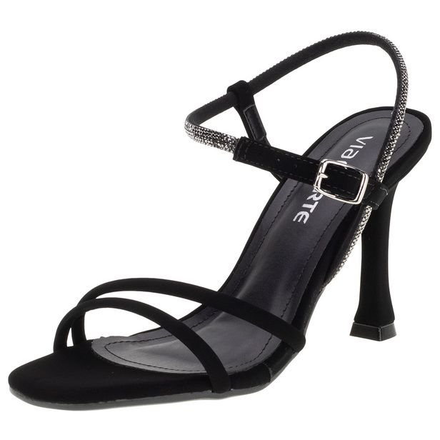 Sandália Feminina Salto Taça Via Marte - 2320203 PRETO/NOBUCK 38