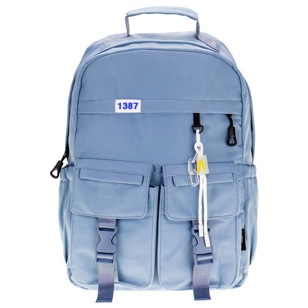 Mochila Feminina Arara Dourada - RY6648 AZUL