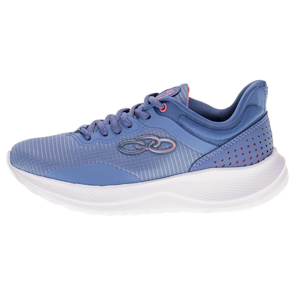 Tênis Feminino Zex Olympikus - 168 AZUL - cloviscalcados