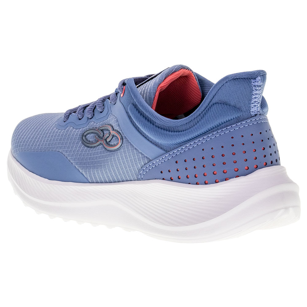 Tênis Feminino Zex Olympikus - 168 AZUL - cloviscalcados