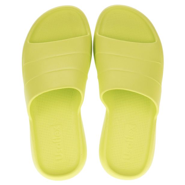 Chinelo Feminino Slide Poofy Usaflex - AI3301 VERDE 01 34