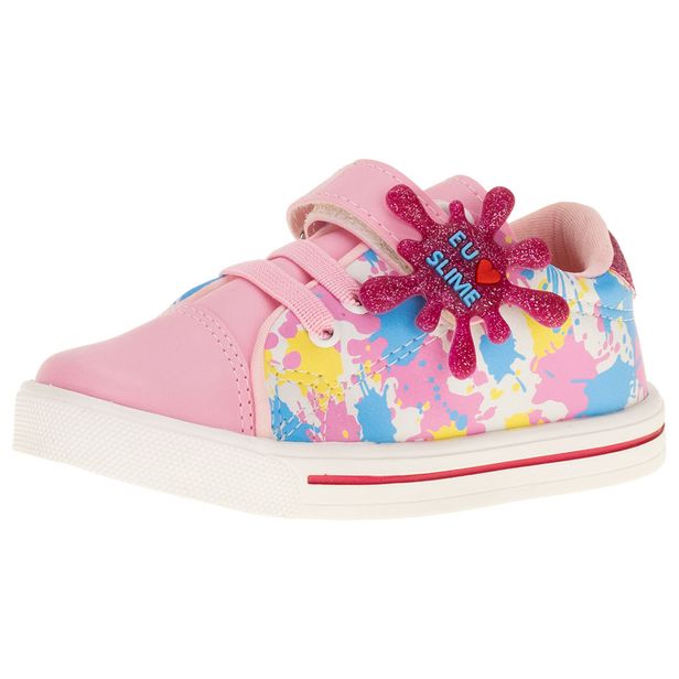 Tênis Infantil Feminino Linda Jú - 15551 ROSA 03 20