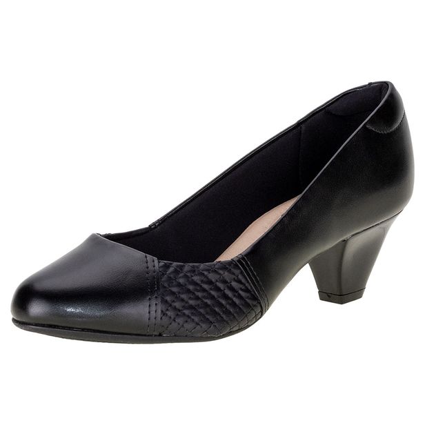 Sapato Feminino Salto Grosso Modare - 7005647 PRETO 34