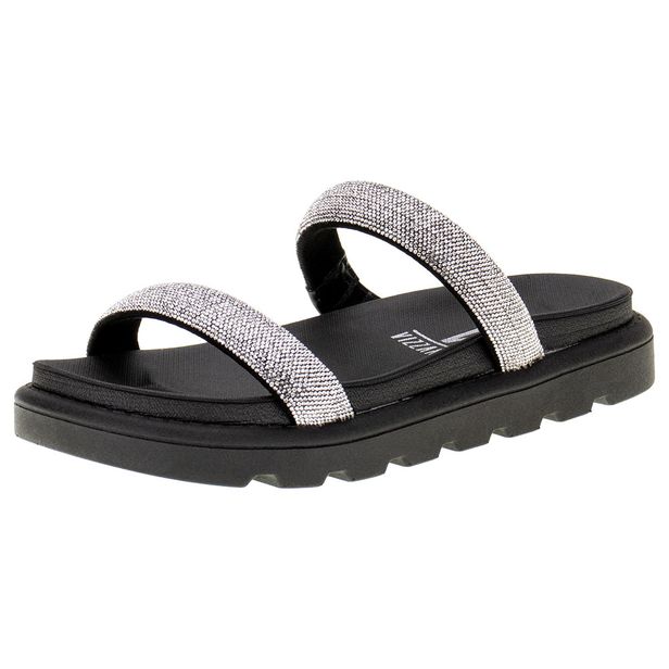 Tamanco Feminino Flat Vizzano - 6459110 PRETO 34