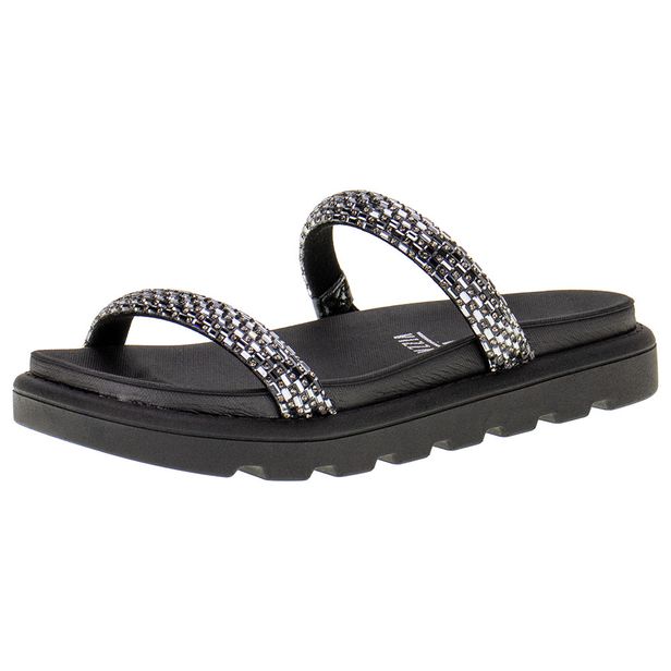 Tamanco Feminino Flat Vizzano - 6459128 PRETO 34