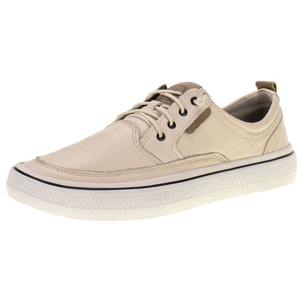 Sapatênis Masculino Fender Democrata - 290202 MARFIM 42