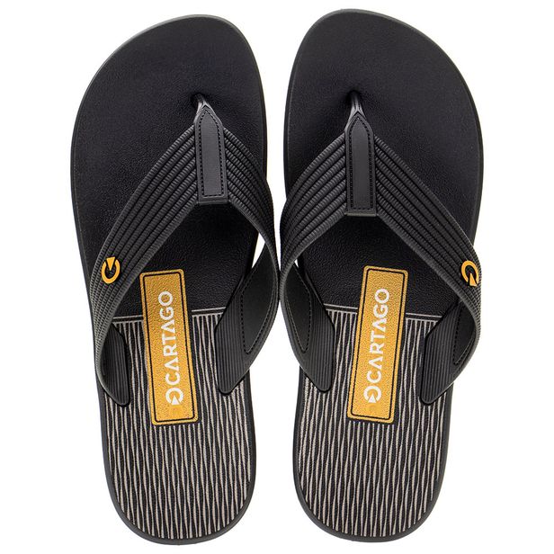 Chinelo Masculino Montreal Cartago - 11729 PRETO 39