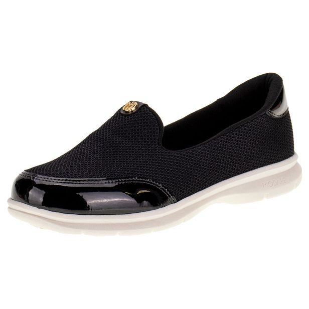 Tênis Feminino Slip On Modare - 7341305 PRETO 34