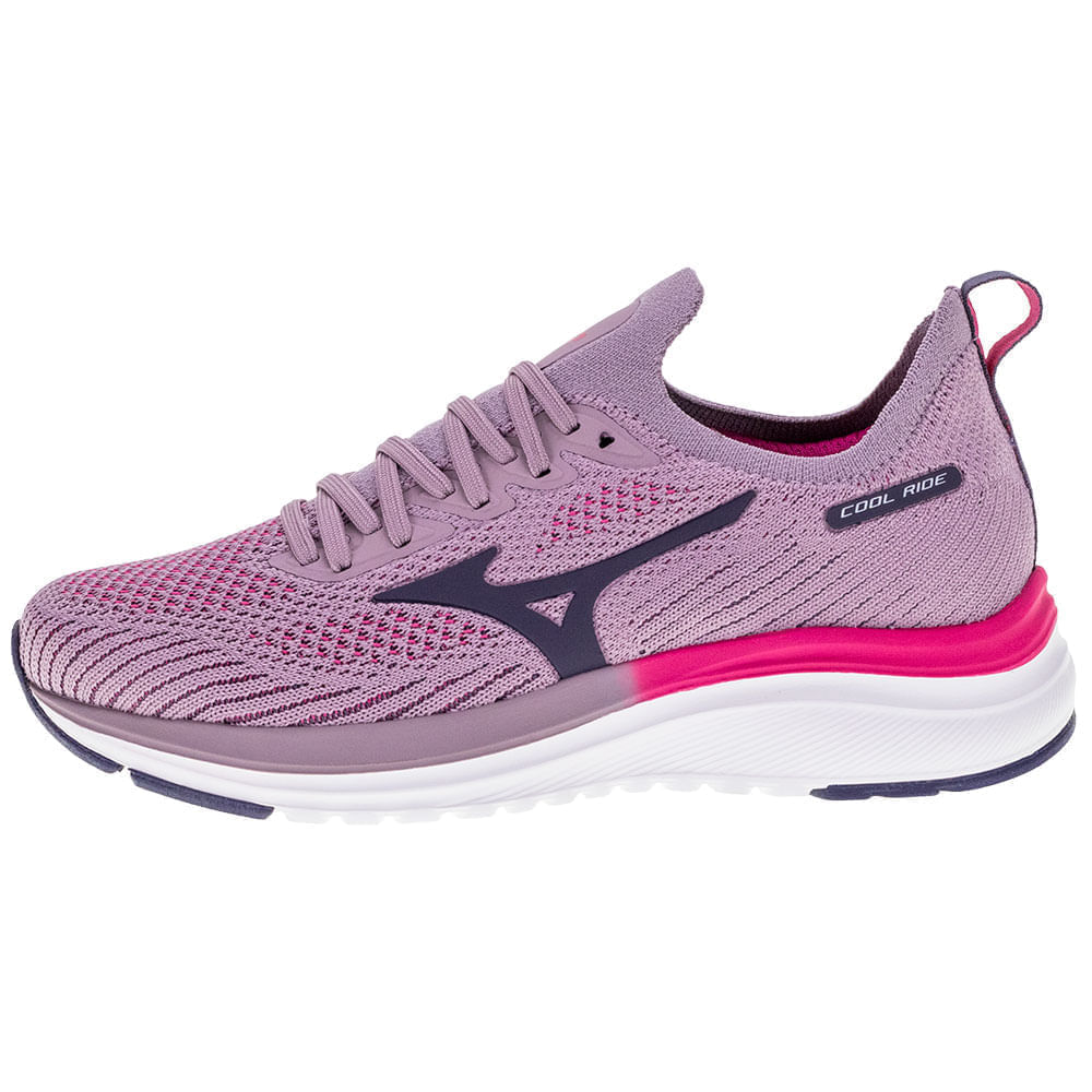 Tênis Feminino Cool Ride Mizuno - 101022022 LILÁS - cloviscalcados