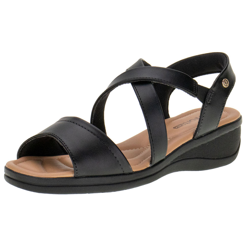 Sandália Anabela Comfortflex Sandalias Da Comfortflex Sandália
