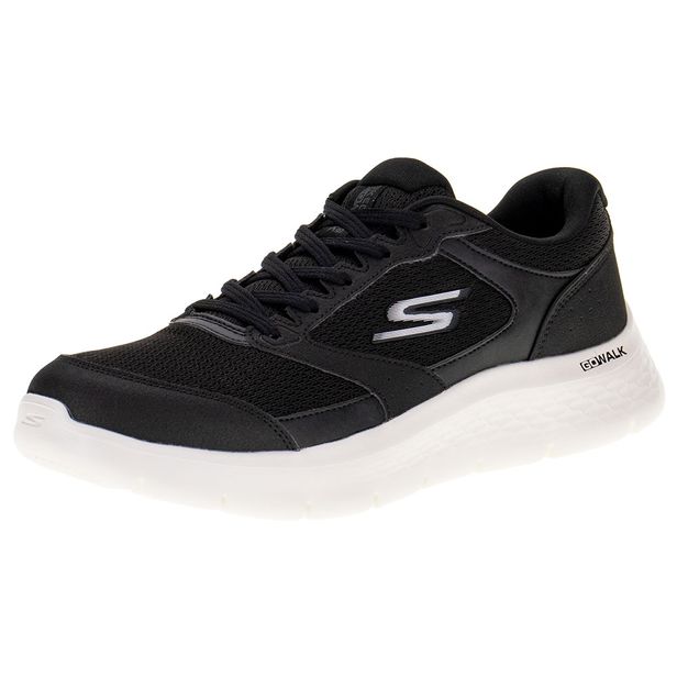 Tênis Masculino Go Walk Flex Skechers 216480 PRETO 41