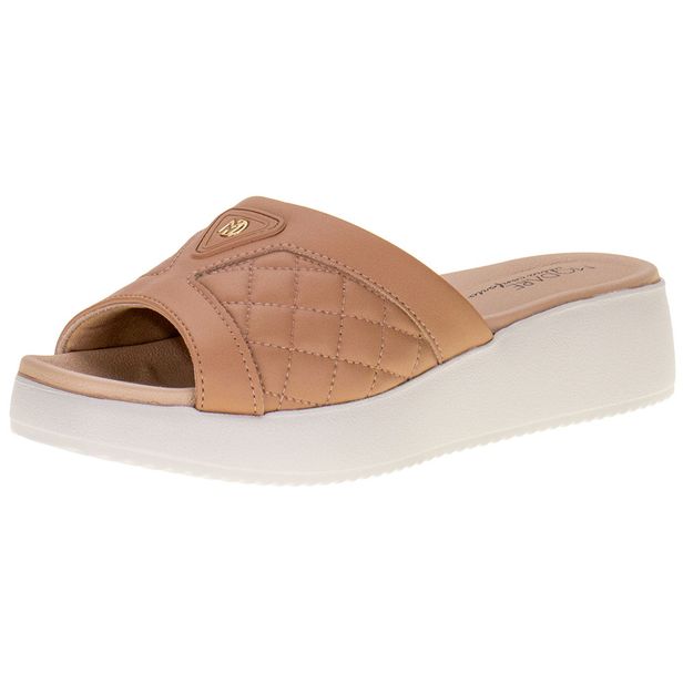 Tamanco Feminino Anabela Modare 7189102 BEGE 35