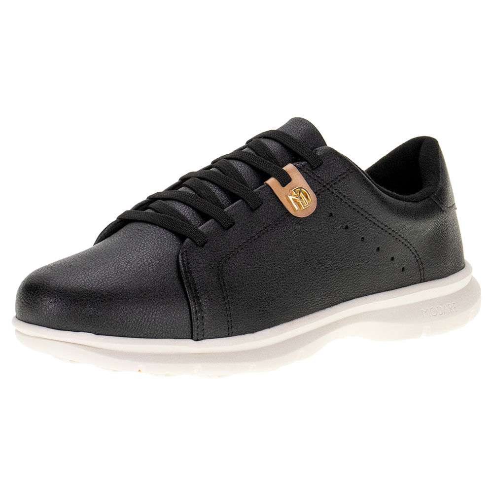 Tênis Feminino Casual Modare 7341307 PRETO cloviscalcados