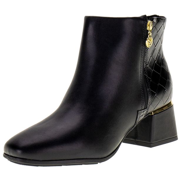 Bota Feminina Cano Baixo Modare 7082101 PRETO 34
