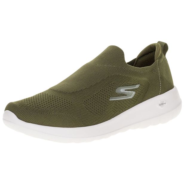 Tênis Masculino Slip On Go Walk Max Skechers 894239BR VERDE 40