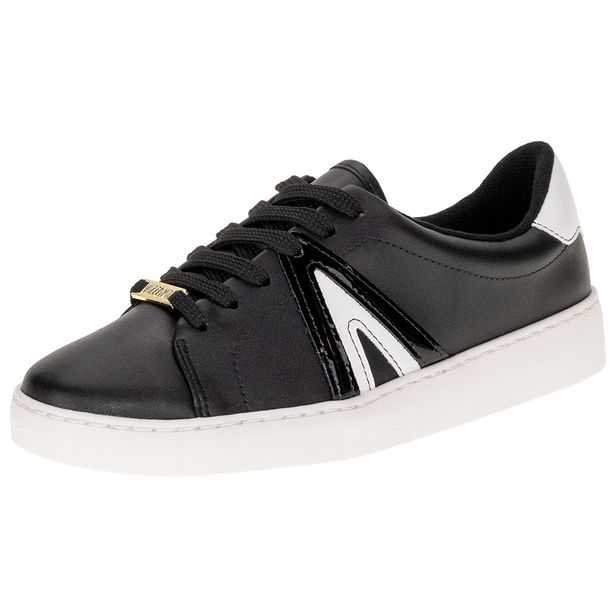 Tênis Feminino Casual Vizzano 12141032 PRETO/BRANCO 34