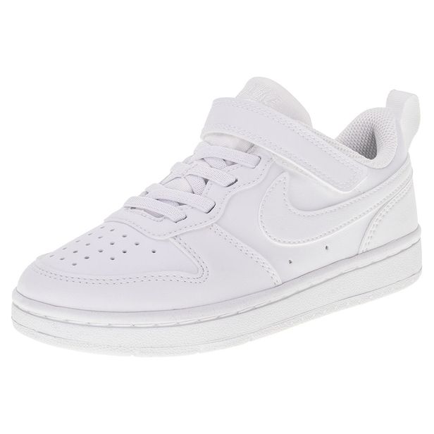 Tênis Infantil Court Borough Low Regraft Nike DV5457 BRANCO 28