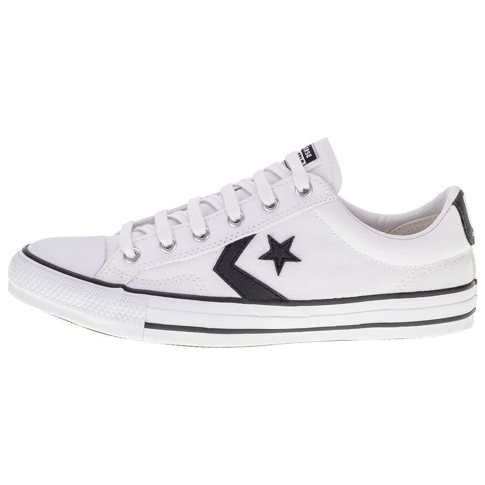Tênis Masculino Star Player Converse All Star CO0505 BRANCO/PRETO