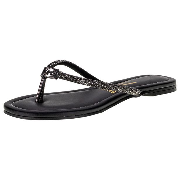 Tamanco Feminino Flat Vizzano 62351199 PRETO 35