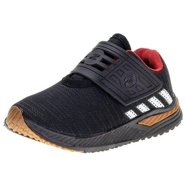 Tênis Infantil Masculino Zeuz 94KX PRETO/VERMELHO 29