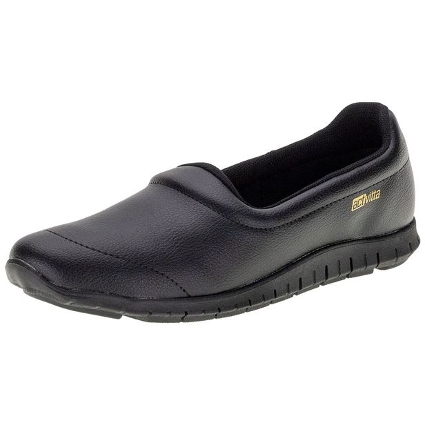 Tênis Feminino Slip On Actvitta 4202547 PRETO 33