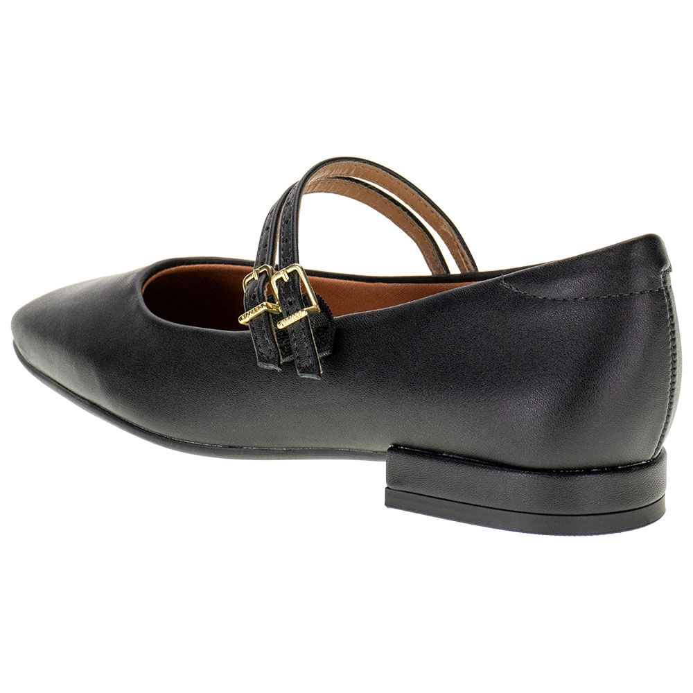 Sapato Feminino Salto Grosso Vizzano 1427102 PRETO cloviscalcados