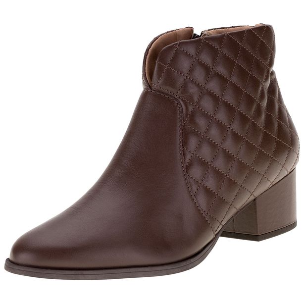 Bota Feminina Cano Baixo UsaFlex AD1519 CHOCOLATE 40