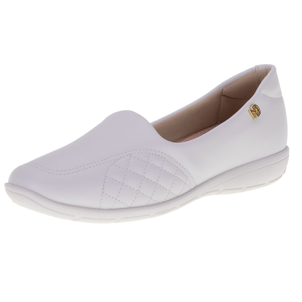 Tênis Feminino Slip On Modare 7393100 BRANCO cloviscalcados