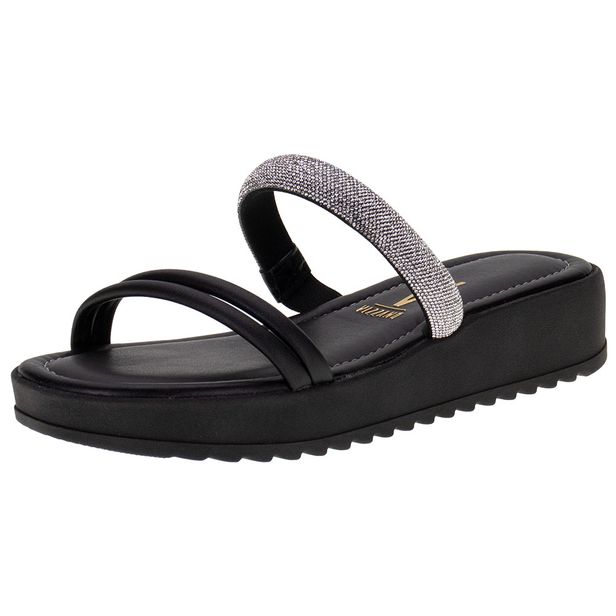 Tamanco Feminino Flat Vizzano 6492310 PRETO 35