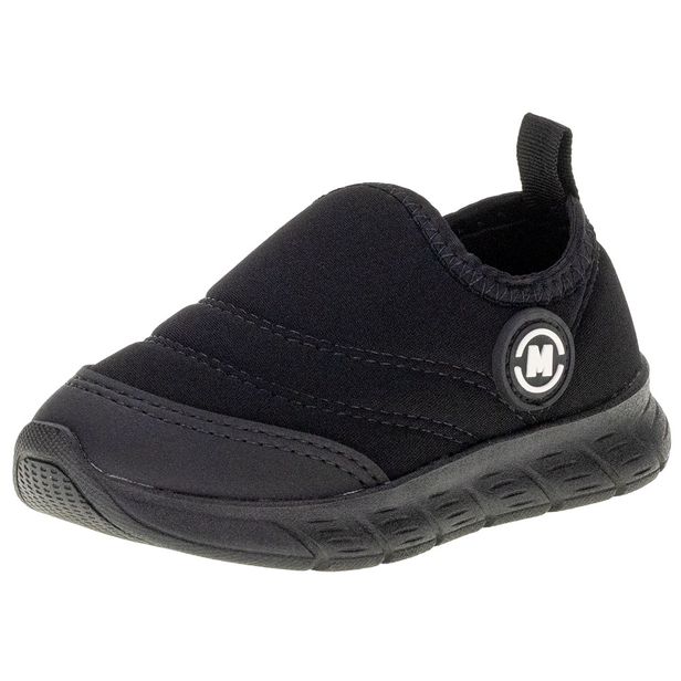 Tênis Infantil Baby Slip On Molekinho - 2147113 PRETO 21