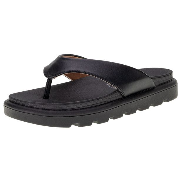 Sandália Feminina Flat Vizzano - 6459126 PRETO 34