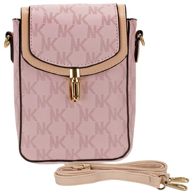Bolsa Feminina Transversal H.E SJW663 ROSA 01