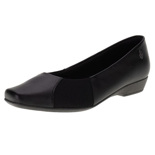 Sapatilha Feminina Flat Usaflex AI1402 PRETO 37