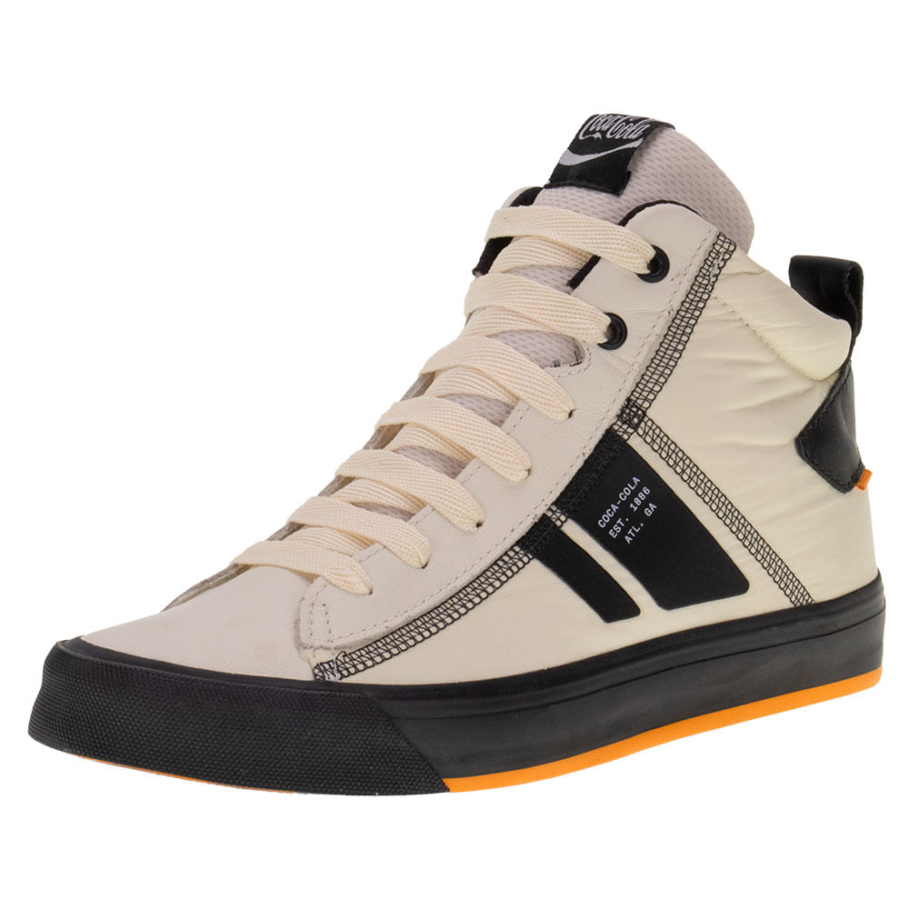 Clovis Calçados Tenis Cano Alto Coke Feminino Tênis Feminino Cano