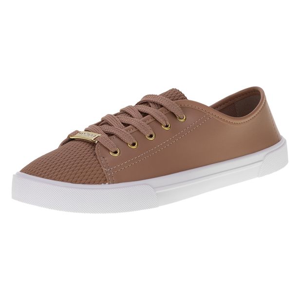 Tênis Feminino Casual Moleca 5296510 BEGE 34