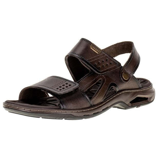 Sandália Masculina Pegada - 133206 CAFÉ 38