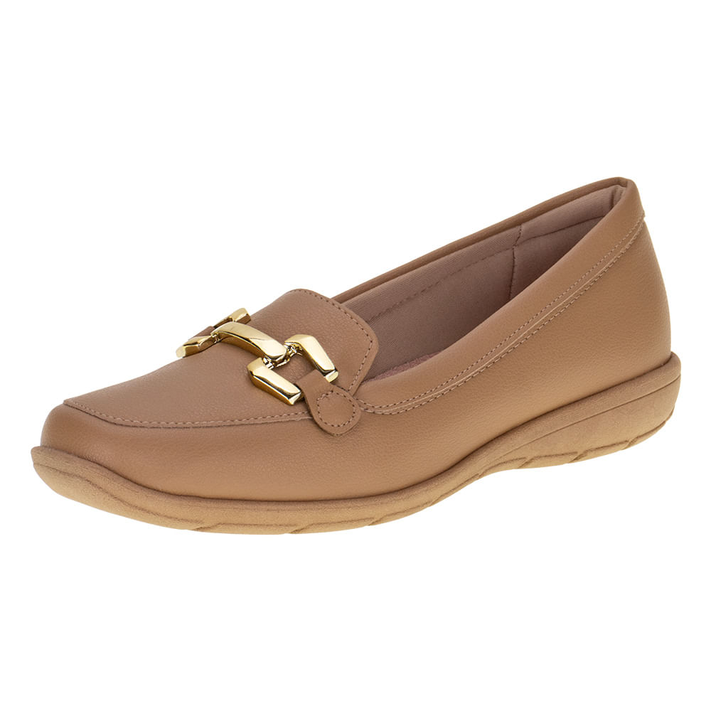 Mocassim Feminino Modare 7393103 BEGE cloviscalcados