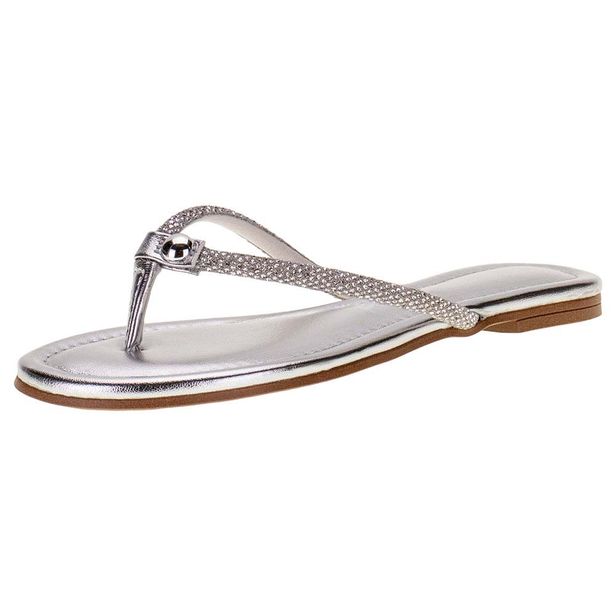 Tamanco Feminino Flat Vizzano 62351699 PRATA 34