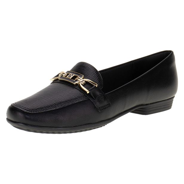 Mocassim Feminino Piccadilly 250230 PRETO 34